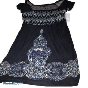 🆕 INC Design Smock Top Small